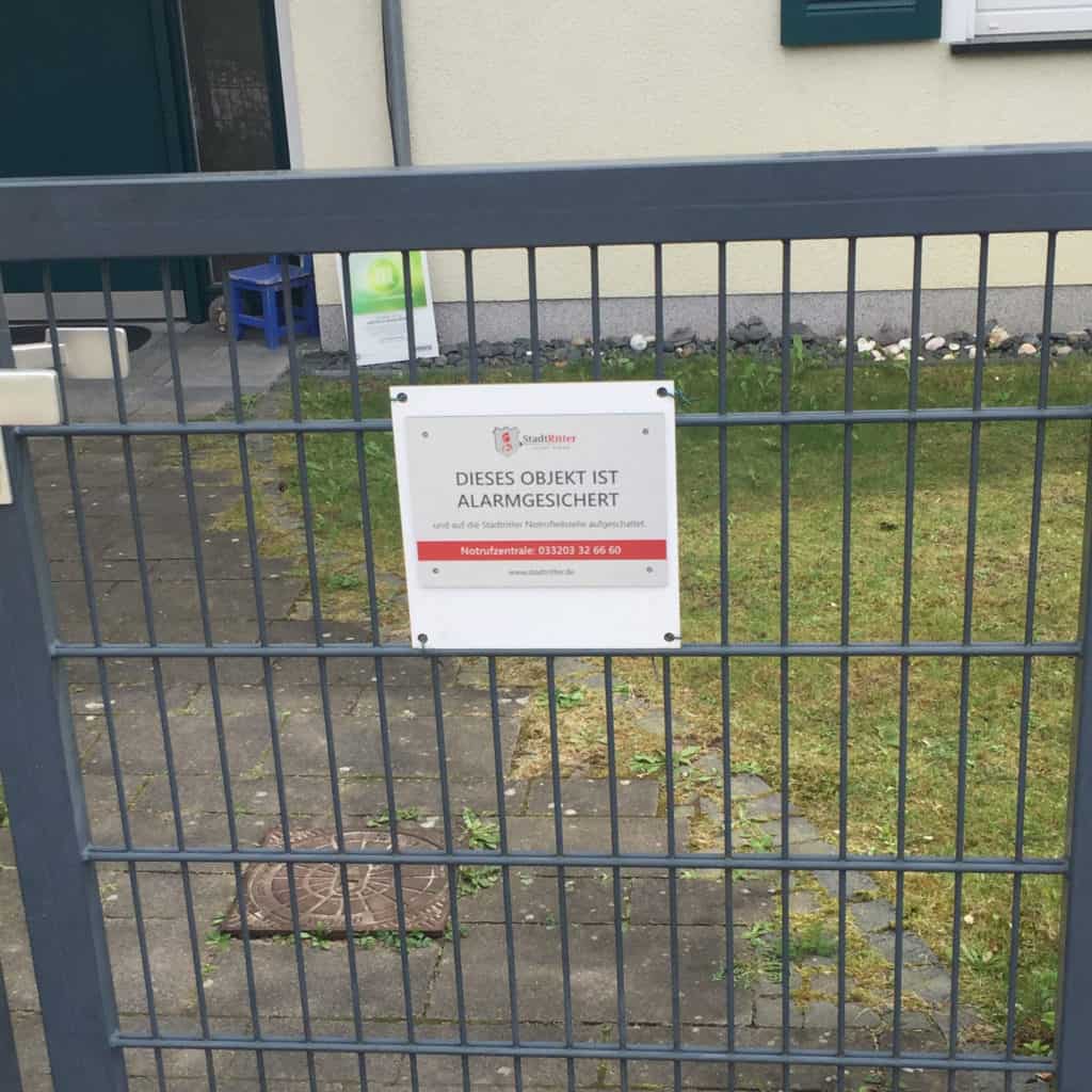 Stadtritter abgesichertes Objekt kundenreferenz 033 - Stadtritter