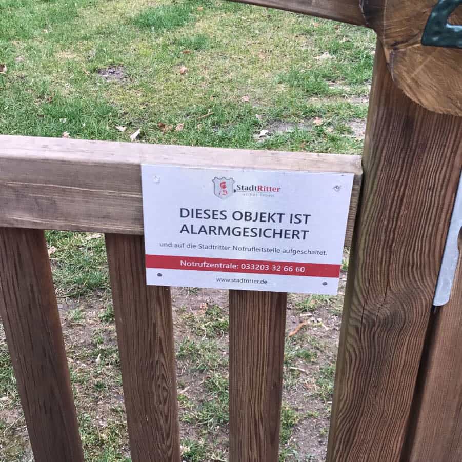 Stadtritter abgesichertes Objekt kundenreferenz 035 - Stadtritter