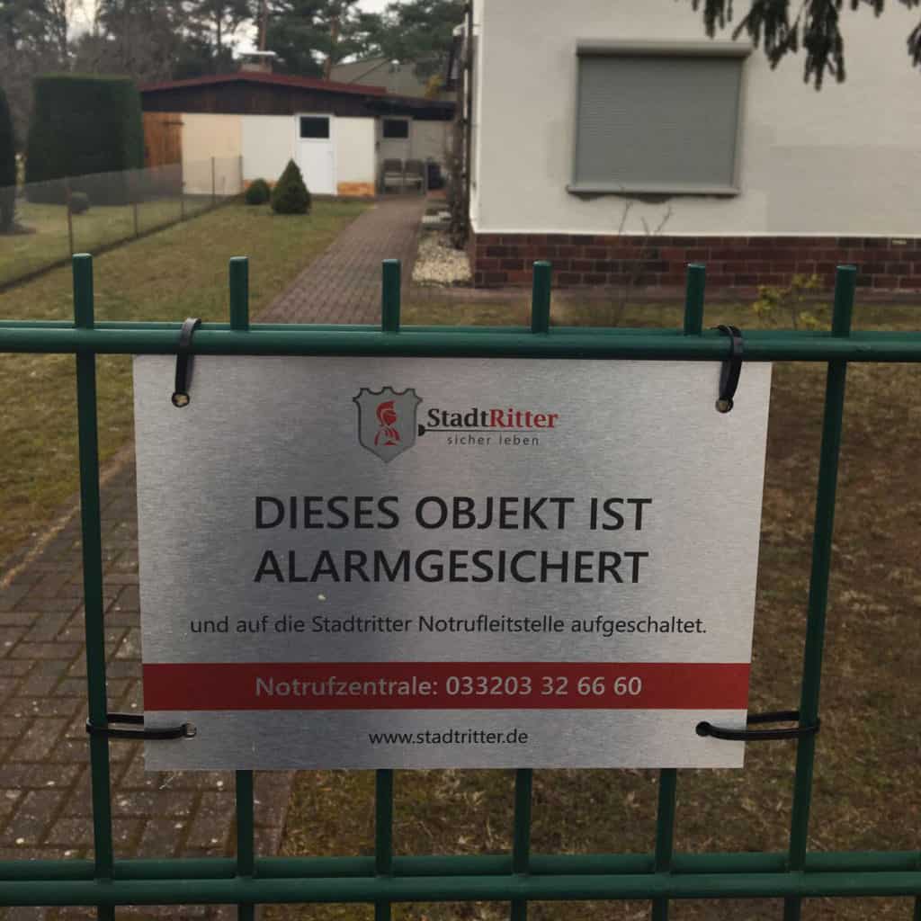 Stadtritter abgesichertes Objekt kundenreferenz 038 - Stadtritter