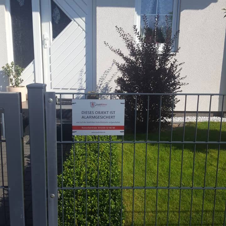 Stadtritter abgesichertes Objekt kundenreferenz 046 - Stadtritter