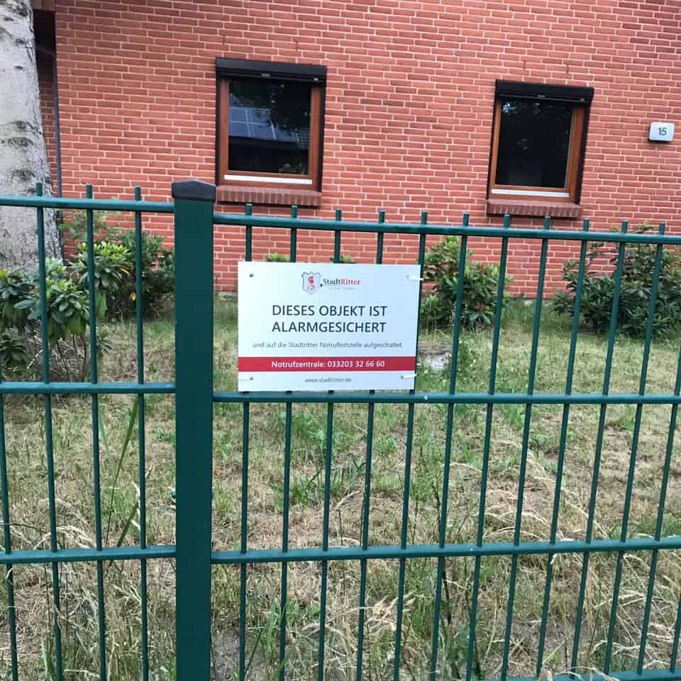 Stadtritter abgesichertes Objekt kundenreferenz 047 - Stadtritter