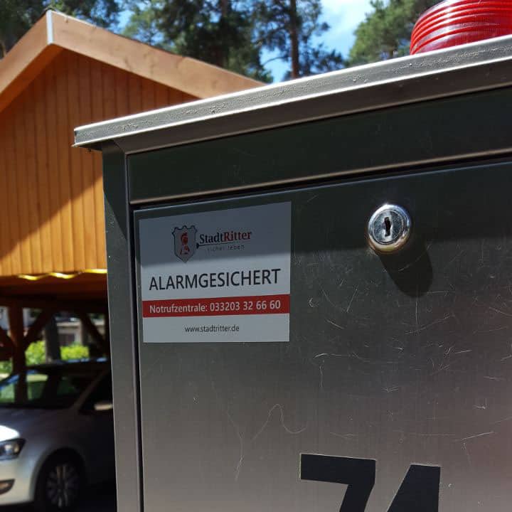 Stadtritter abgesichertes Objekt kundenreferenz 049 - Stadtritter