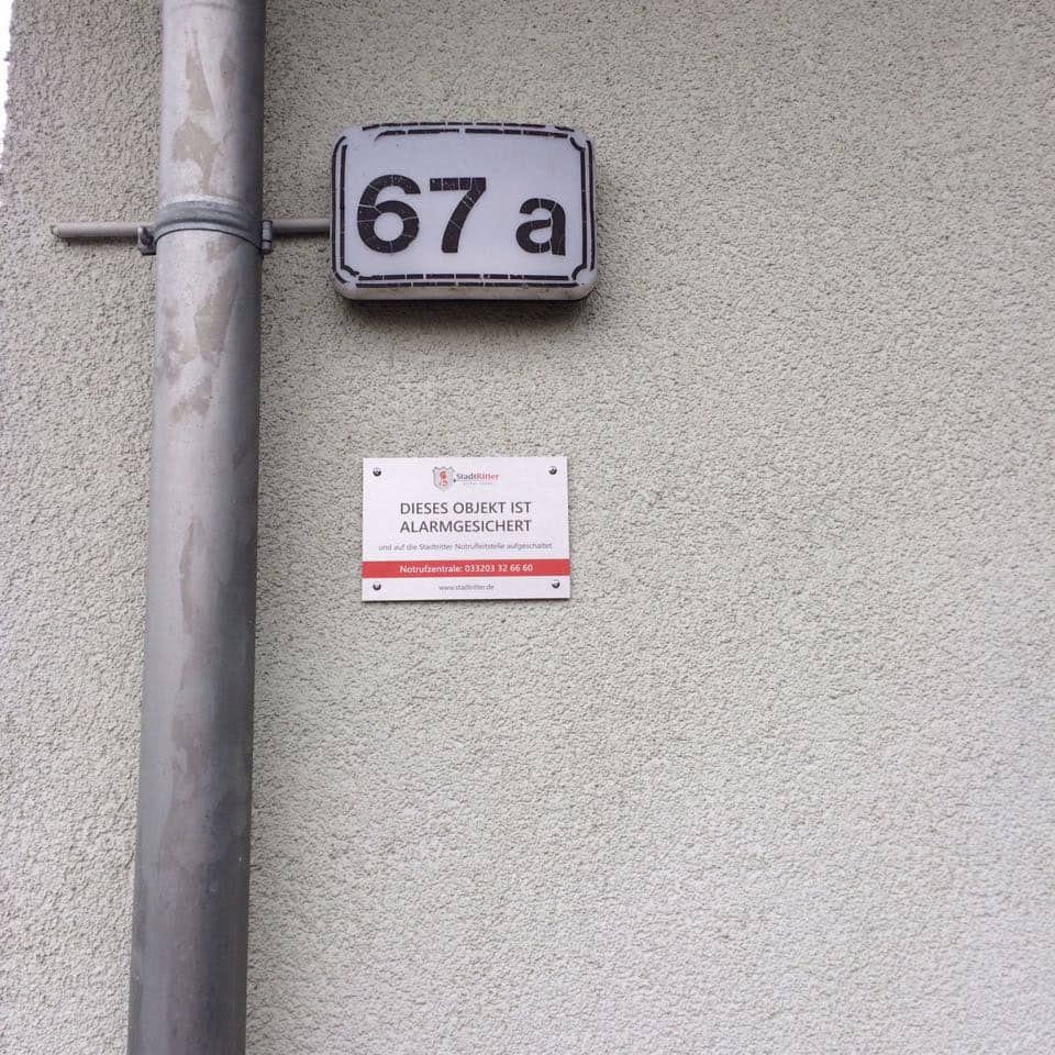 Stadtritter abgesichertes Objekt kundenreferenz 055 - Stadtritter