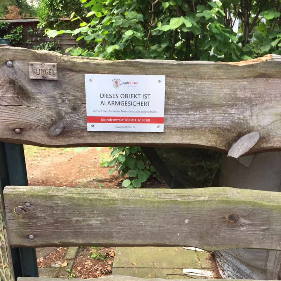 Stadtritter abgesichertes Objekt kundenreferenz 060 - Stadtritter