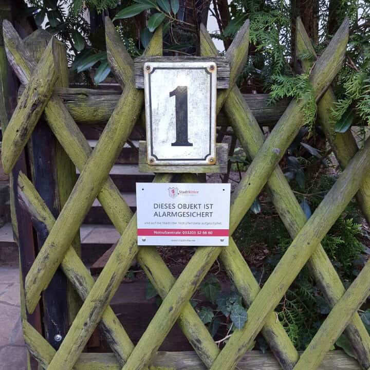 Stadtritter abgesichertes Objekt kundenreferenz 062 - Stadtritter