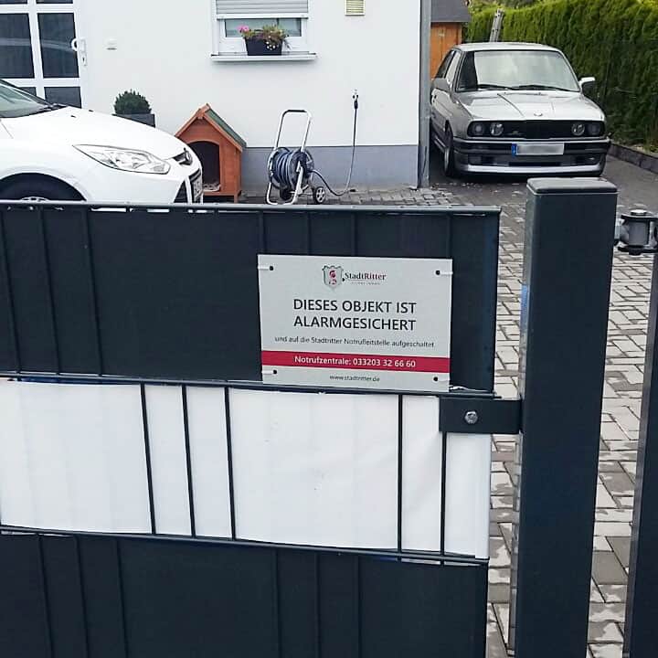 Stadtritter abgesichertes Objekt kundenreferenz 063 - Stadtritter