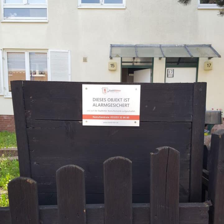 Stadtritter abgesichertes Objekt kundenreferenz 064 - Stadtritter