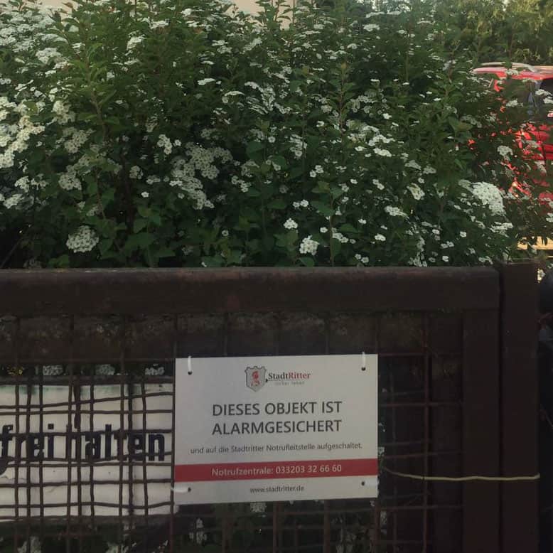 Stadtritter abgesichertes Objekt kundenreferenz 069 - Stadtritter