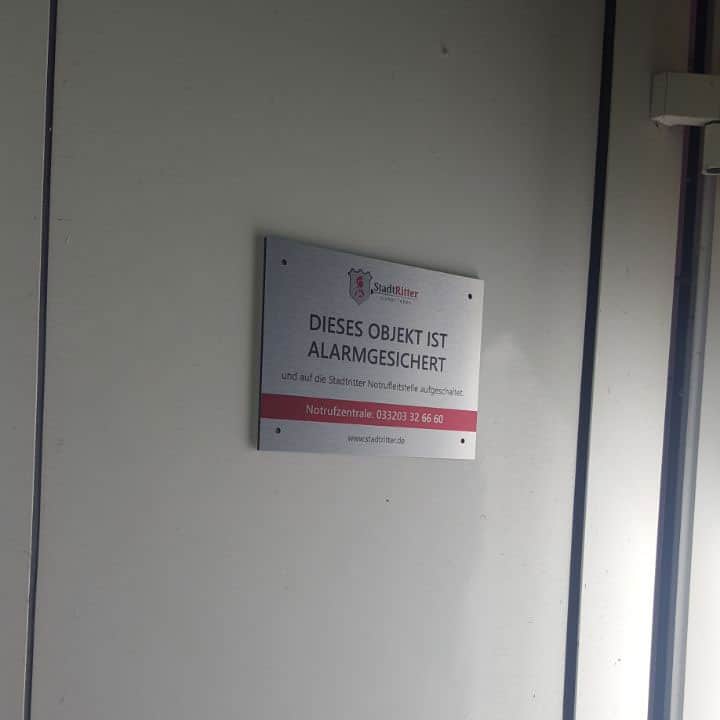 Stadtritter abgesichertes Objekt kundenreferenz 070 - Stadtritter