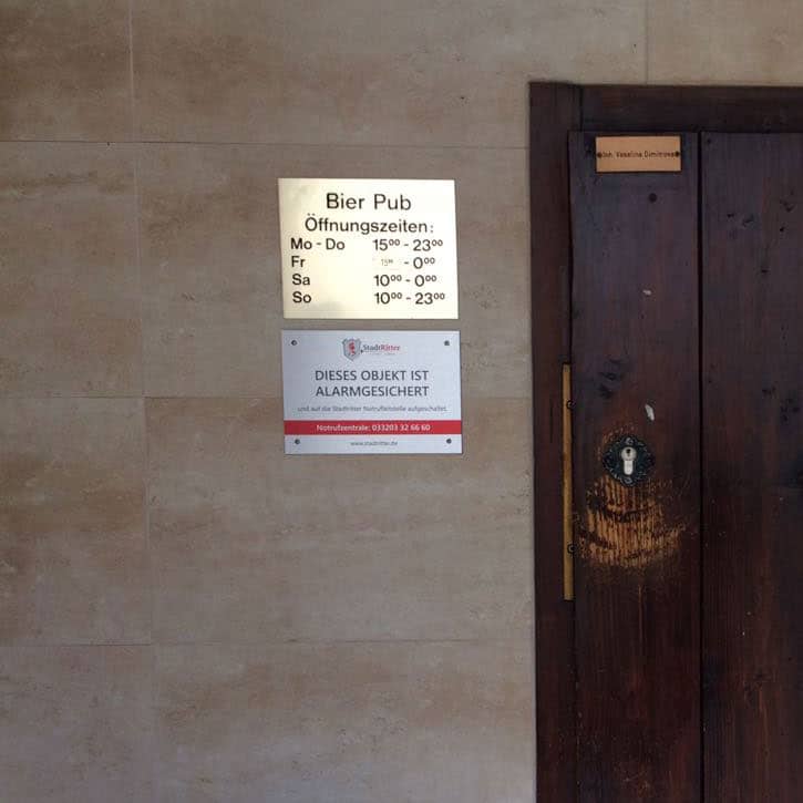 Stadtritter abgesichertes Objekt kundenreferenz 075 - Stadtritter