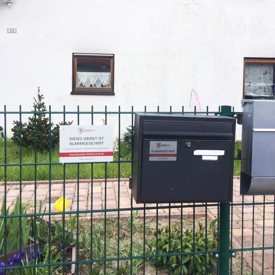 Stadtritter abgesichertes Objekt kundenreferenz 077 - Stadtritter