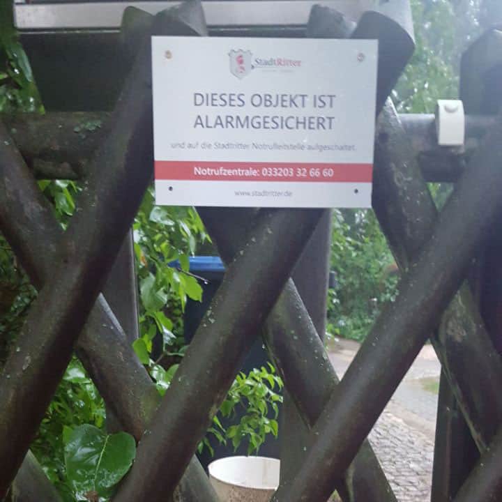 Stadtritter abgesichertes Objekt kundenreferenz 078 - Stadtritter