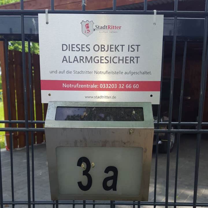 Stadtritter abgesichertes Objekt kundenreferenz 079 - Stadtritter