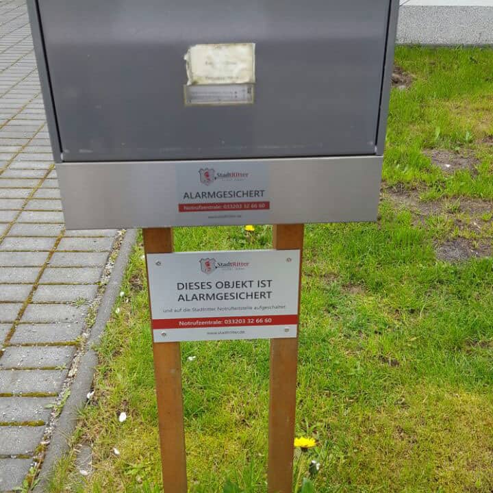 Stadtritter abgesichertes Objekt kundenreferenz 081 - Stadtritter