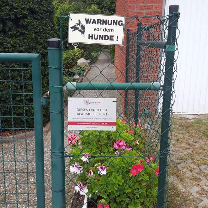 Stadtritter abgesichertes Objekt kundenreferenz 082 - Stadtritter