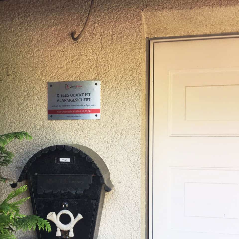 Stadtritter abgesichertes Objekt kundenreferenz 085 - Stadtritter