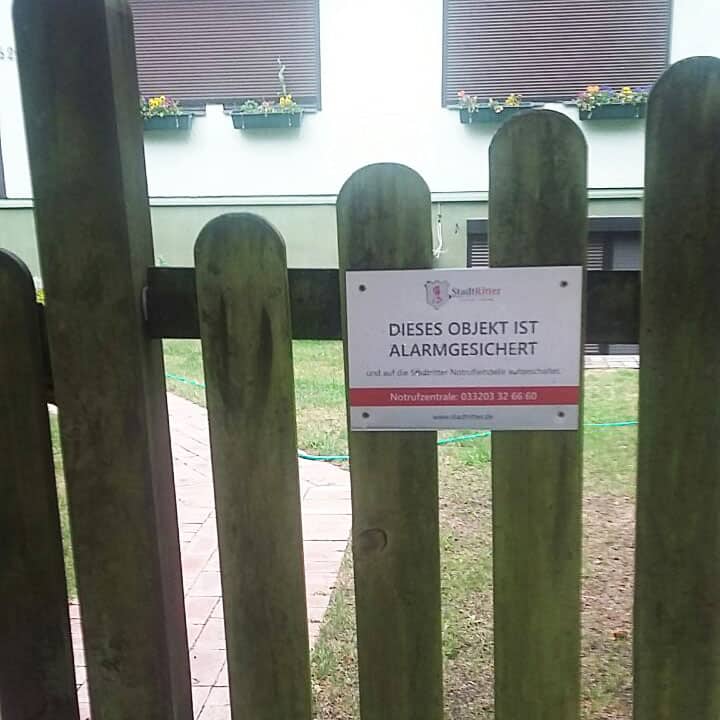 Stadtritter abgesichertes Objekt kundenreferenz 088 - Stadtritter