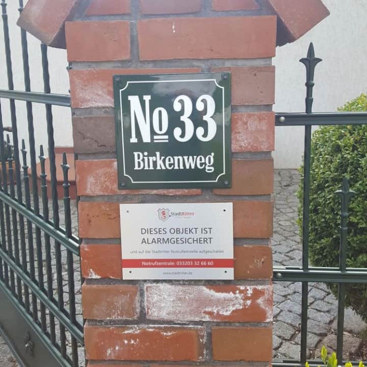 Stadtritter abgesichertes Objekt kundenreferenz 092 - Stadtritter