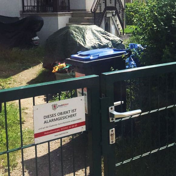 Stadtritter abgesichertes Objekt kundenreferenz 093 - Stadtritter