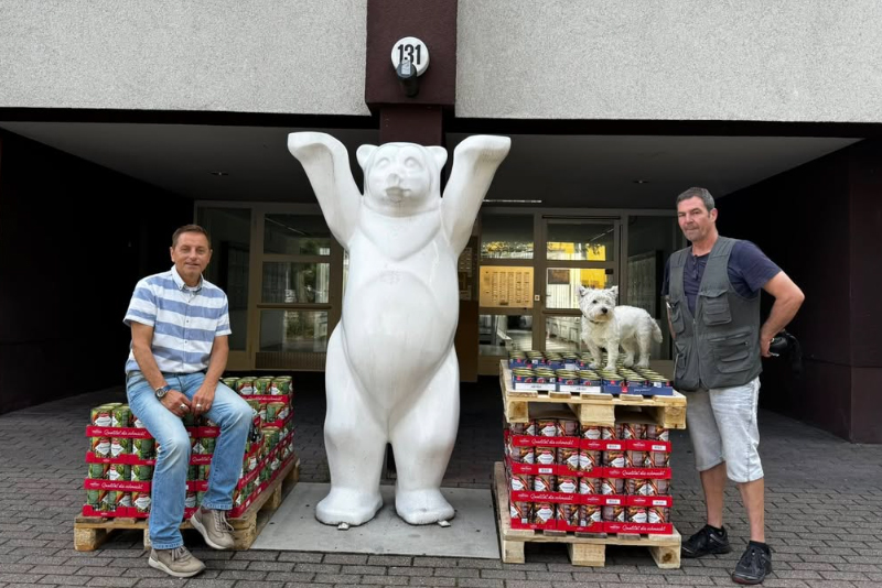 Stadtritter unterstützt Armut eine Stimme geben
