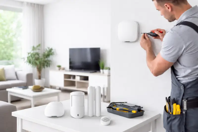 Dahua Alaarmanlage aufschalten Montage