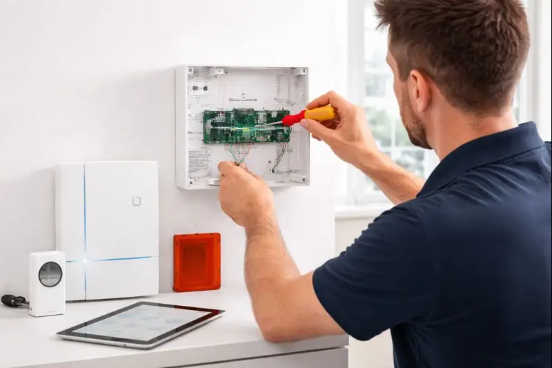 Daitem Alarmanlage aufschalten Montage